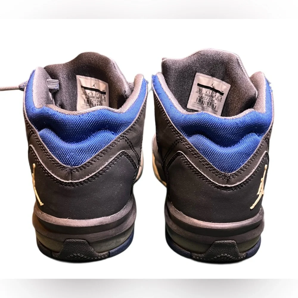 Jordan Flight kids Gray and Cream High-Top Sneakers 5Y GUC - Picture 8 of 8